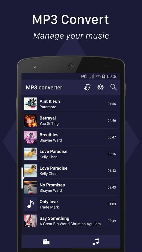 mp3 music converter apk