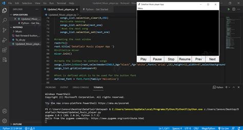 Mp3 Player Code Python