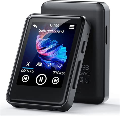 mp3 player with bluetooth touchscreen