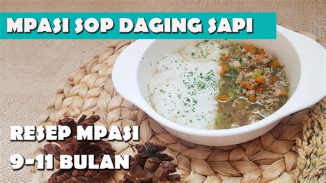 mpasi 8 bulan daging sapi
