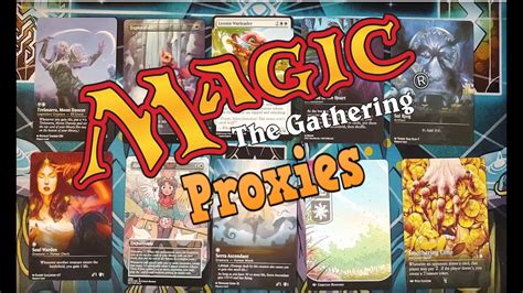 Double Sleeves MPC Proxies(ultra pro eclipse/ultimate guard katana) r