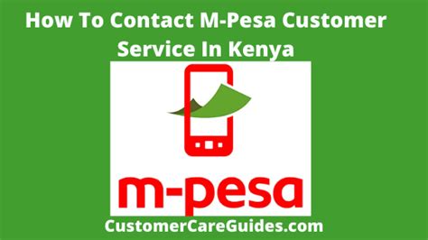 mpesa customer care number kenya