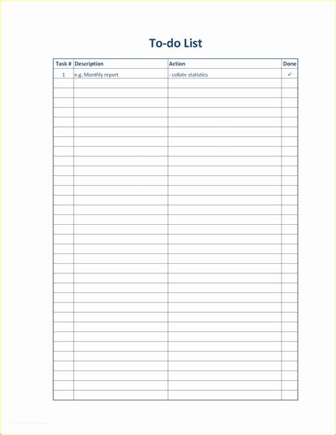 Mpest Printable Task List