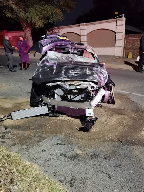 mpho sebeng car accident scene