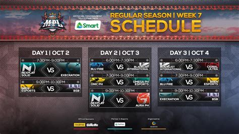 mpl philippines schedule today