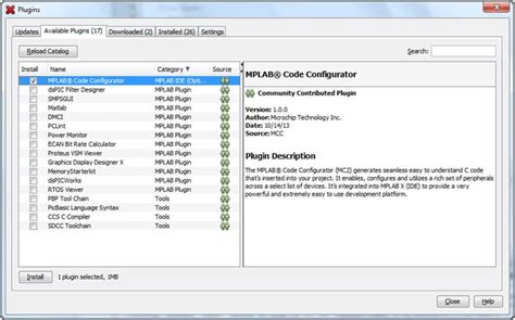 mplab x code configurator