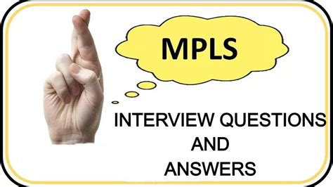 mpls interview question and answer