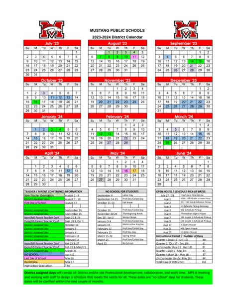 Mps Traditional Calendar 2024-25