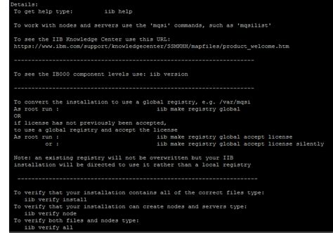 Mqsilist Command In Iib