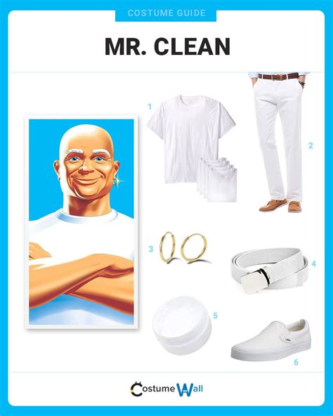 Mr. Clean Clan Family Halloween Costume Photo 3/6