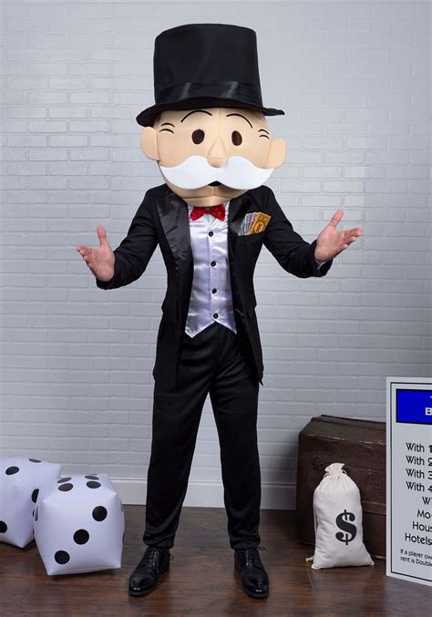 Home Made Mr. Monopoly Monopoly, Halloween costumes and Costumes