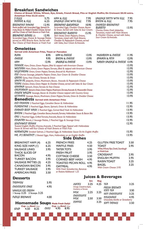 Discover the Flavor Sensation: Mr. A's Culinary Masterpiece Menu