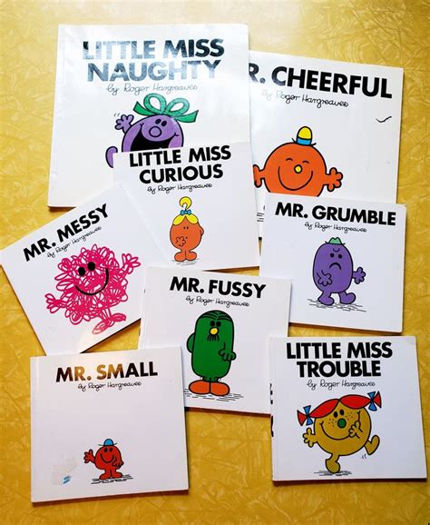 mr and little miss books