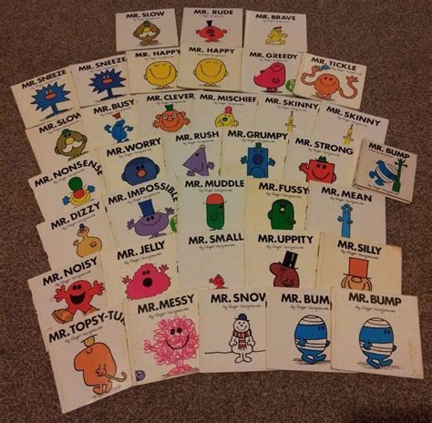 mr men and little miss book collection