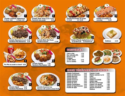 mr.taouk menu