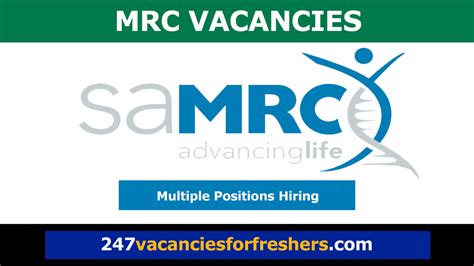 mrc vacancies in africa