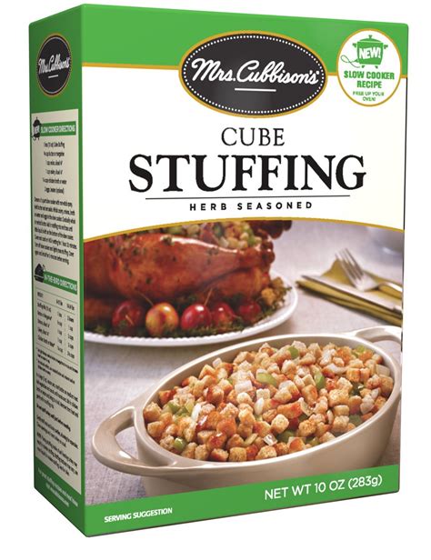 (4 Pack) Mrs. Cubbison's Herb Seasoned Cube Stuffing, 10