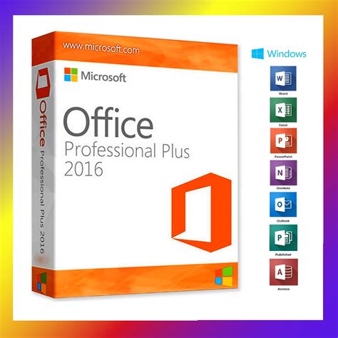 Microsoft Office 2016 Professional Plus 64 bit genuine download with