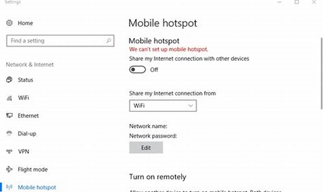 ms settings network mobilehotspot