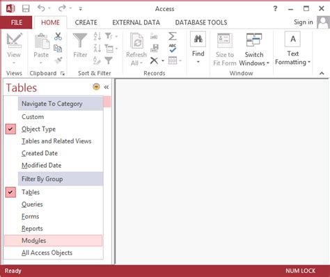 Ms Access Modules Tutorial