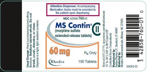 Understanding MS Contin Drug: Effective Pain Management and What You Need to Know