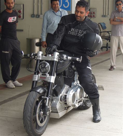 ms dhoni bike collection