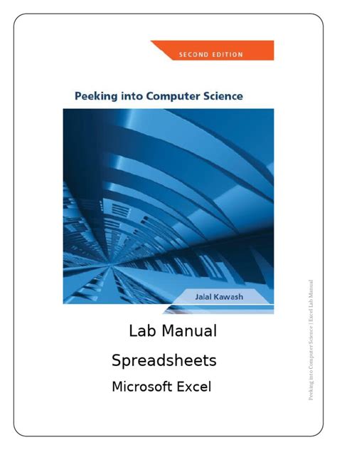 Ms Excel Lab Manual