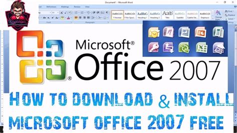 ms office word 2007 download and install