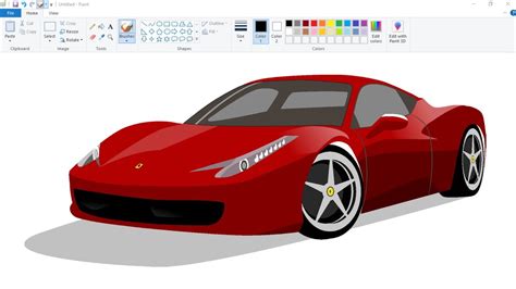 ms paint 3d drawing