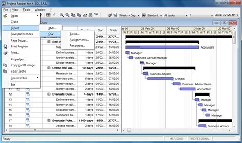 ms project file viewer