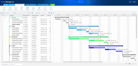 ms project view gantt chart only