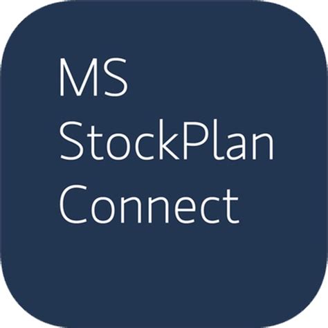 ms stock plan connect