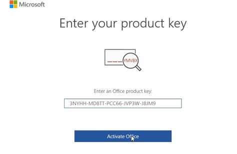 ms word 2021 product key