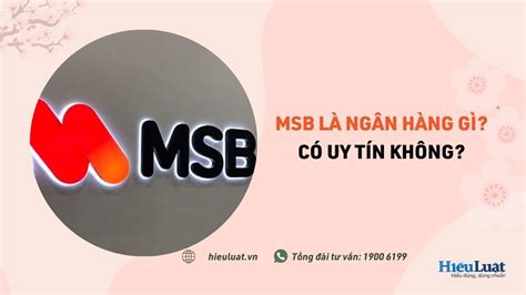 msb la ngan hang nao