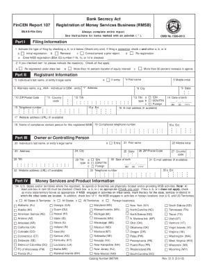 msb registration form 107