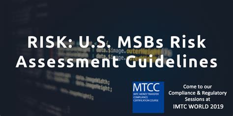 msb risk assessment