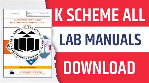 msbte k scheme manual