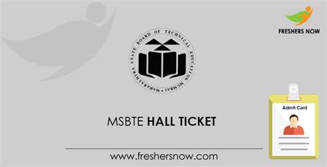 msbte mscit hall ticket download
