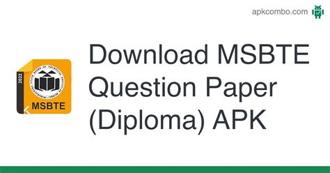 msbte question paper app