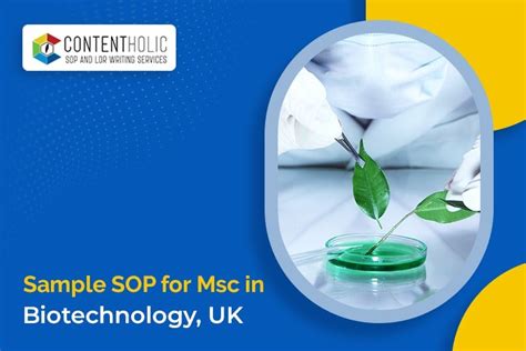 msc biotechnology with placement in uk