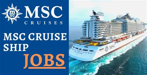 msc cruises careers login