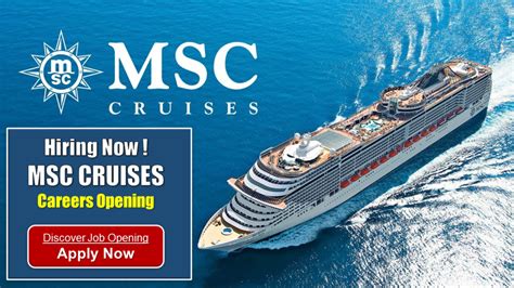 msc cruises careers usa