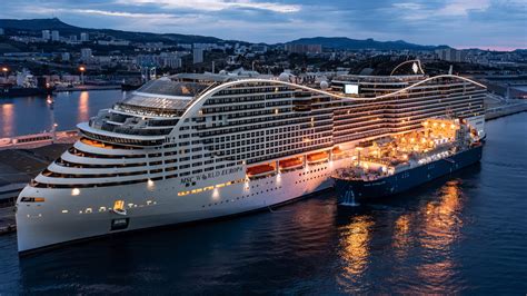 msc cruises port in france