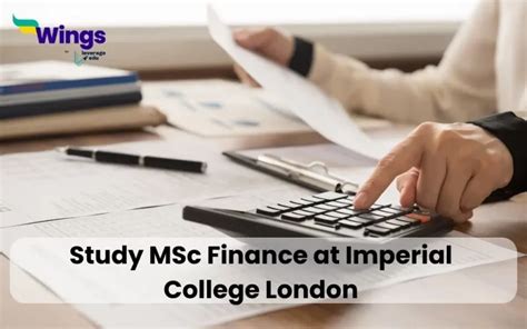 msc finance requirements