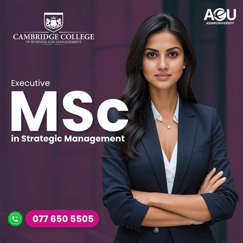 msc management cambridge