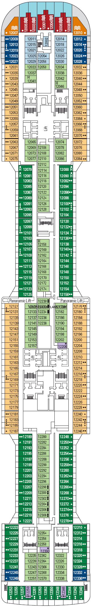Msc Meraviglia Deck Plan 12