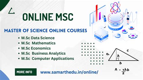 msc online courses