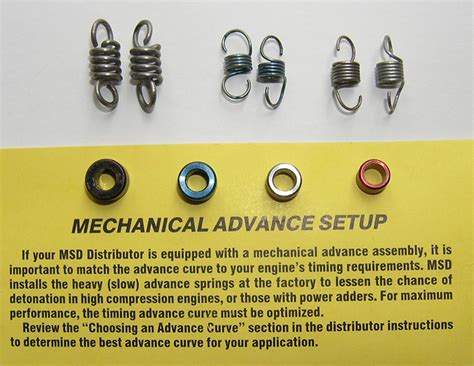 Msd Distributor Bushing Sizes