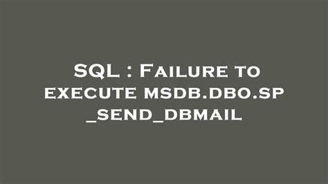 msdb.dbo.sp_send_dbmail