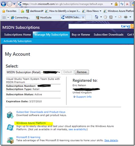 Get or Activate Your MSDN Subscription Mukesh Kumar